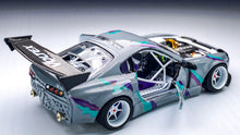 Load image into Gallery viewer, Diecast Custom- V10 Twin Turbo powered Toyota Supra MK4 Drift Car - Majorette Custom