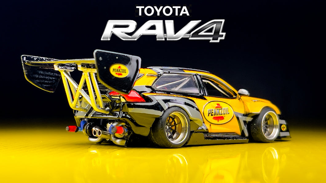 Diecast Custom - Toyota Rav4 Pikes Peak - Tomica Custom