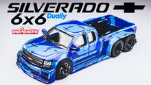 Load image into Gallery viewer, Diecast Custom - Chevy Silverado 6x6 Dually - Hot Wheels Custom