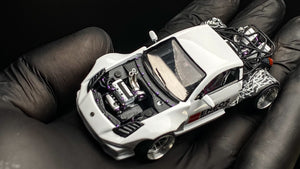 Diecast Custom - Nissan 350Z Dual Honda Honda K24 engine  - HotWheels Custom