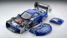 Load image into Gallery viewer, Diecast Custom - Mazda RX7 Time Attack Monster powered by RB26DET engine - Hot wheels Custom