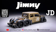 Load image into Gallery viewer, Diecast Custom - Suzuki Jimny 6 wheeler V8 twin turbo engine - Tomica Custom