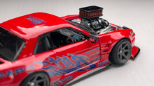 Load image into Gallery viewer, Diecast Custom - Nissan Silvia S13 V8 Tyre Slayer - Hotwheels Custom