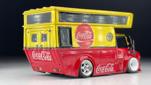 Load image into Gallery viewer, Diecast Custom - Mercedes Benz Unimog Coca Cola Camper Truck - Hot Wheels Custom