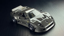 Load image into Gallery viewer, Diecast Custom - Fully Carbonized Ferrari F40 with 4 Rotor Quad Turbo Hot Wheels Custom - Hot Wheels Custom