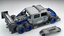 Load image into Gallery viewer, Diecast Custom - Hummer H2 V10 Twin Turbo Six Wheeler - Hot Wheels Custom