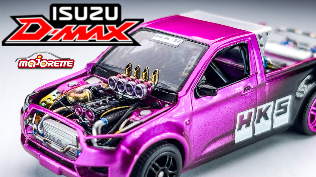 Diecast Custom - Isuzu Dmax Thai Concept -Majorette Custom