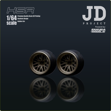 Load image into Gallery viewer, JDP Custom wheel 64 scale model HSR