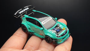 Diecast Custom - Subaru WRX STi Street With RB26DET engine - Hot Wheels Custom