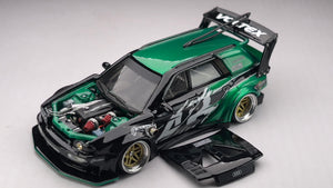 Diecast Custom - Audi Avant RS2 Time Attack Powered by RB26DETT engine - Hot Wheels Custom