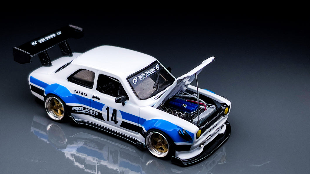 Diecast Custom - Ford Escort RS1600 Time Attack - Hot Wheels Custom