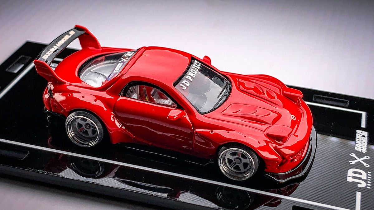 Limited Custom by JDP X Sakura Model - Mazda RX7 (FD) - RED – JDProject