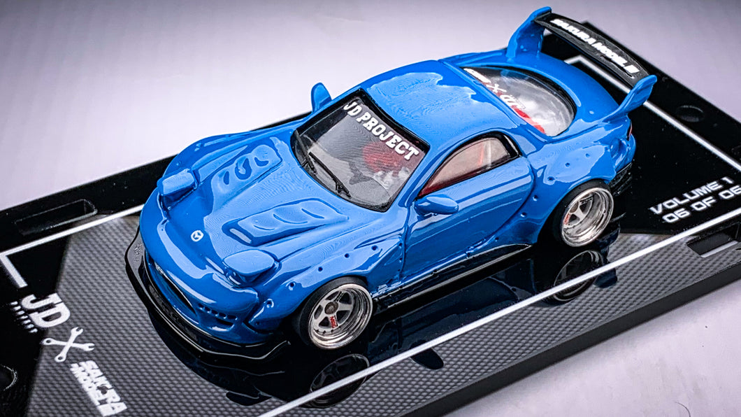 Limited Custom by JDP X Sakura Model - Mazda RX7 (FD) - BLUE