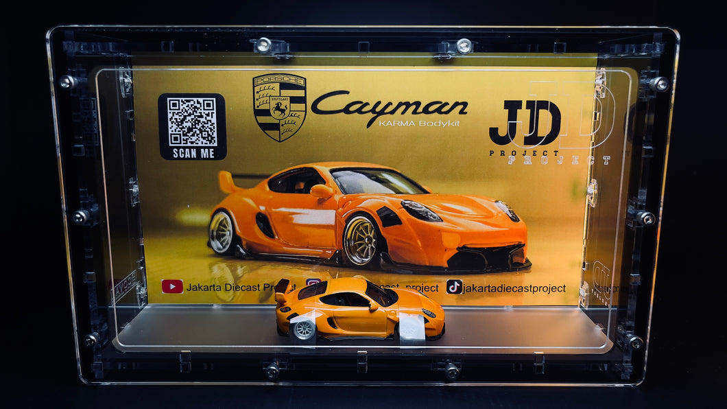 Diecast Custom - ‘14 Porsche Cayman Karma Body Kit - Matchbox Custom