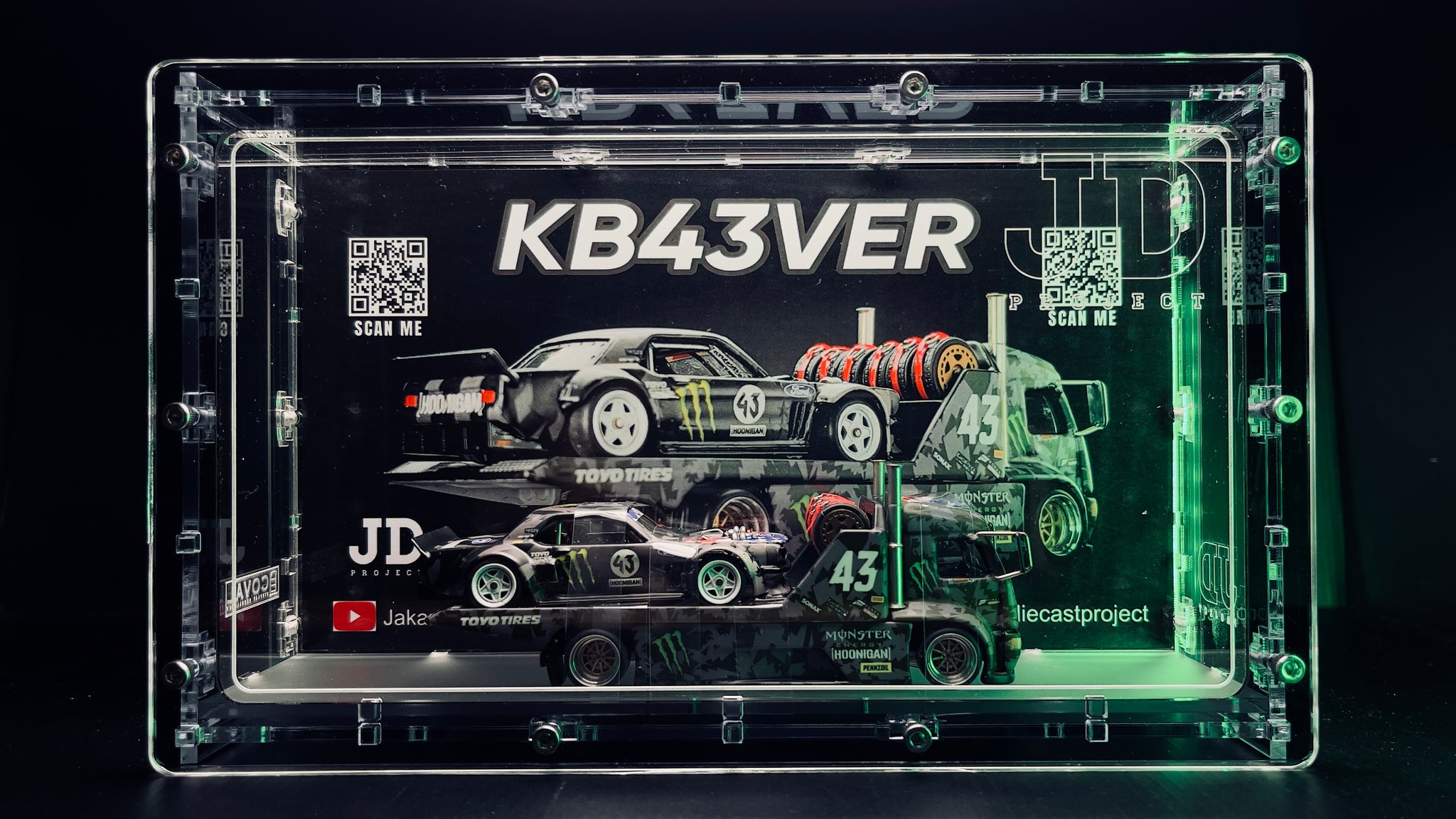 Diecast Custom - Ken Block Transporter Hoonicorn Hoonitruck Hot Wheels ...