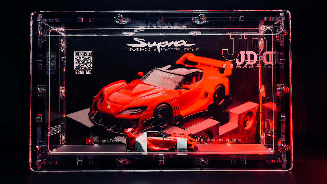 Diecast Custom - Toyota GR Supra MK5 The Hycade Bodykit - Hot Wheels