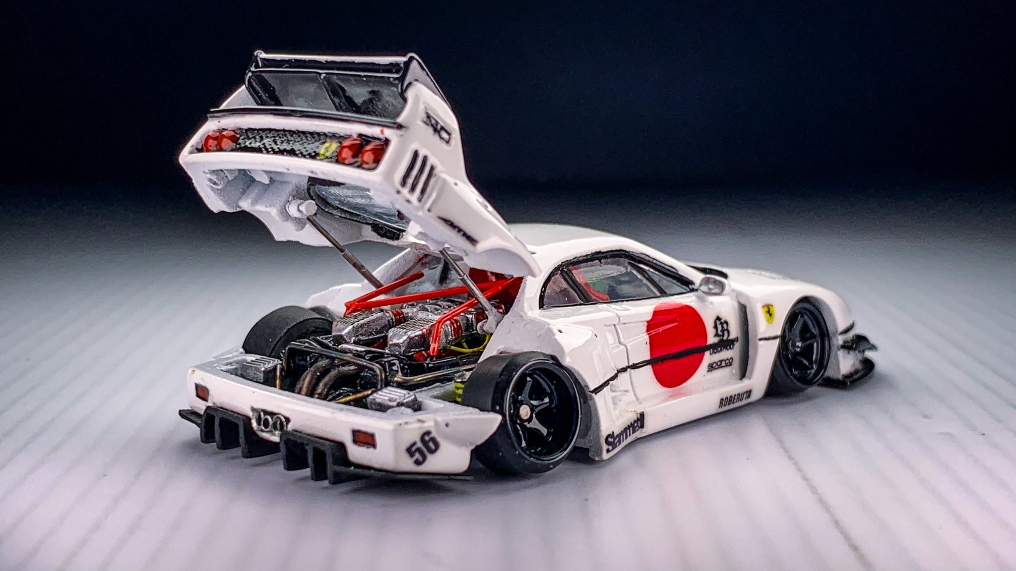 Diecast Custom - Ferrari F40 LBWK - Tomica Custom – JDProject