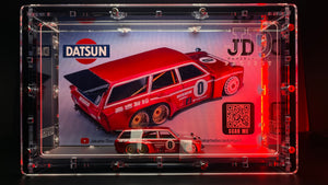 Diecast Custom - Datsun Wagon 6 wheeler nostalgic cars - Hot Wheels Custom