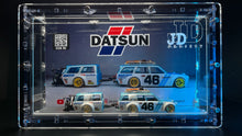 Load image into Gallery viewer, Diecast Custom - Datsun Wagon Trailer - Hot Wheels Custom - NOT FOR SALE