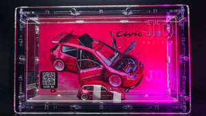 Diecast Custom - Honda Civic EG Simply Performance K20 Naturally Aspirated - Hot Wheels Custom