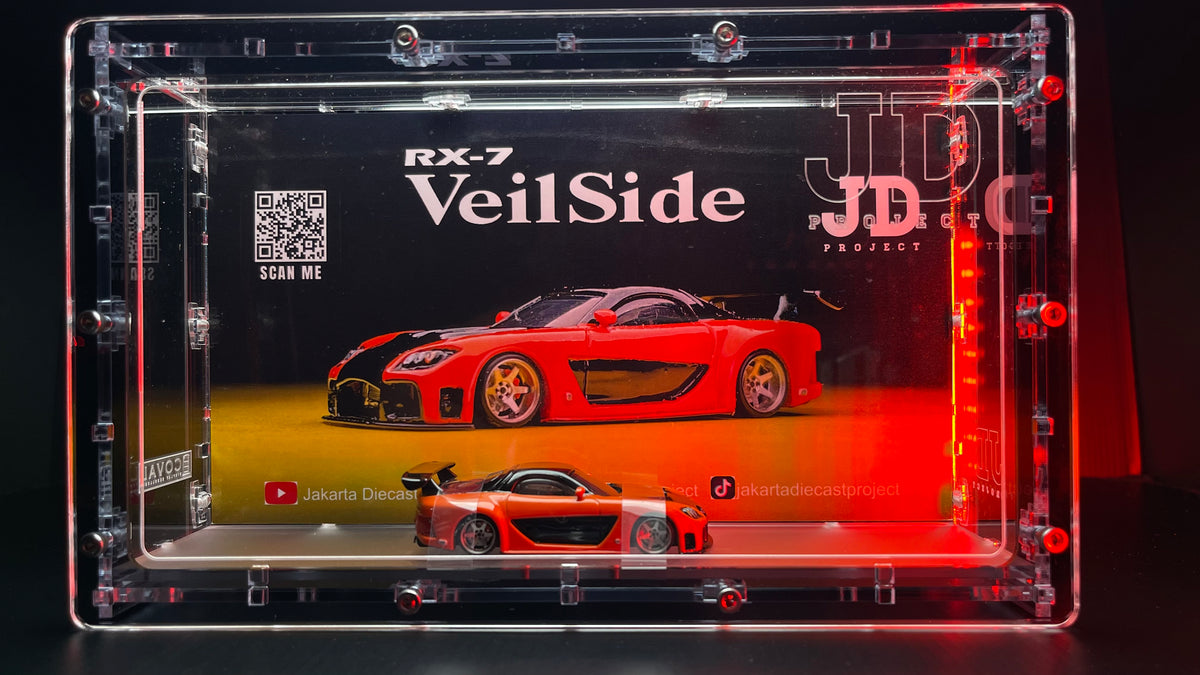 Diecast Custom - Mazda RX7 VeilSide - Hot Wheels Custom – JDProject