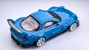 Diecast Custom - Mazda RX7 Rocket Bunny  - Hot Wheels Custom