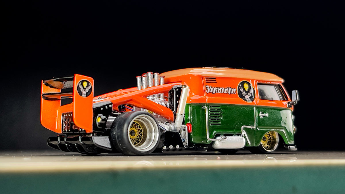 Diecast Custom - Kool Erikenstein Jägermeister Drag Bus Killer - Hot W ...