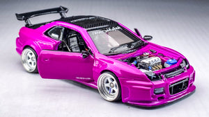 Diecast Custom - Honda Prelude - Hot wheels Custom