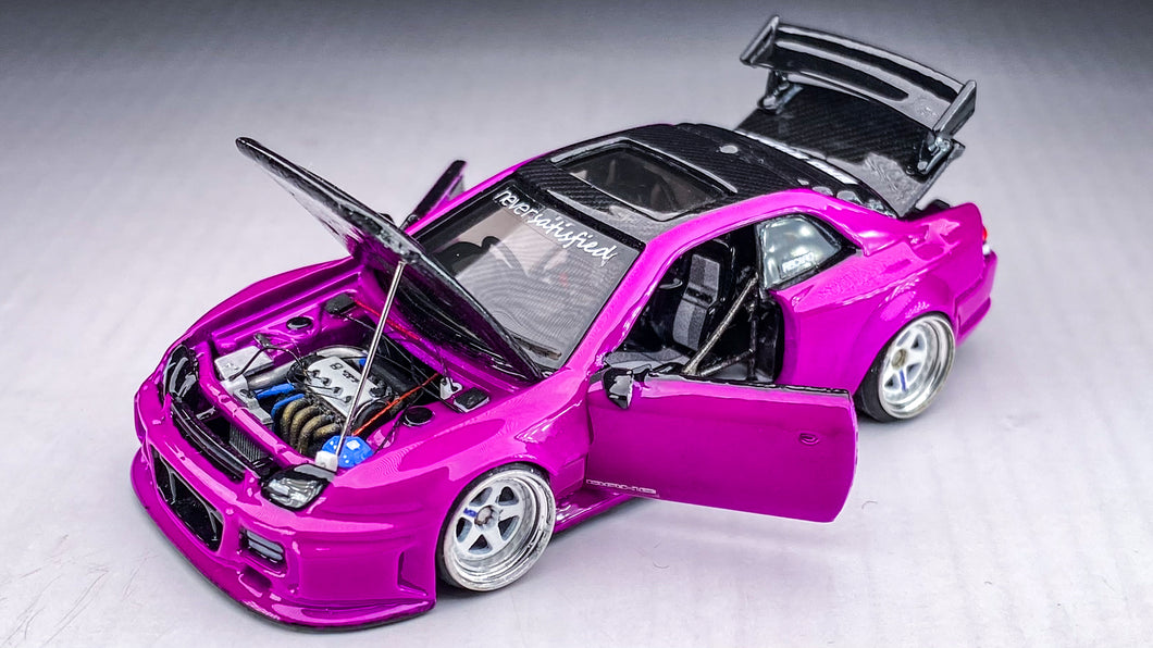 Diecast Custom - Honda Prelude - Hot wheels Custom