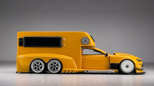 Diecast Custom - Chevy Camaro Drag Retirement change into Camaro Camper Beast - Hot wheels Custom