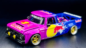 Diecast Custom - Dodge Power Wagon V8 Twin Turbo Drift Truck - Hot Wheels Custom