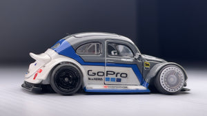 Diecast Custom - Volkswagen Beetle power by Honda B18 mid Engine - Hot Wheels Custom