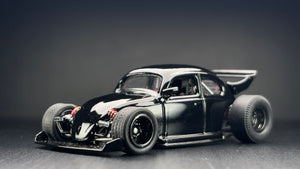 Diecast Custom - Volkswagen Beetle powered by K24 Turbo Vtec - Hot Wheels Custom