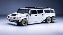 Load image into Gallery viewer, Diecast Custom - Hummer H2 Six Wheeler - Tomica Custom