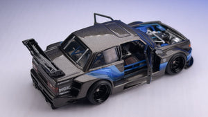 Diecast Custom - 1986 Volvo 240 Time Attack - Matchbox Custom