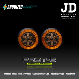 JDP Special Custom wheel 64 scale model Prot S