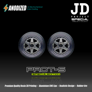 JDP Special Custom wheel 64 scale model Prot S