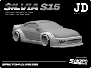 Add on body kit for Hot Wheels Silvia S15