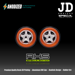 JDP Special Custom wheel 64 scale model RHS