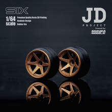 Load image into Gallery viewer, JDP Custom wheel 64 scale model SIX