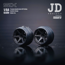 Load image into Gallery viewer, JDP Custom wheel 64 scale model SIX