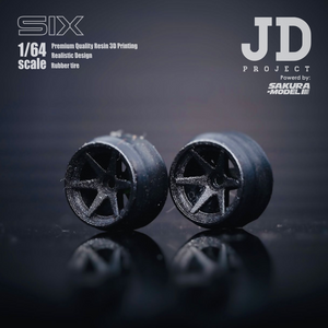 JDP Custom wheel 64 scale model SIX