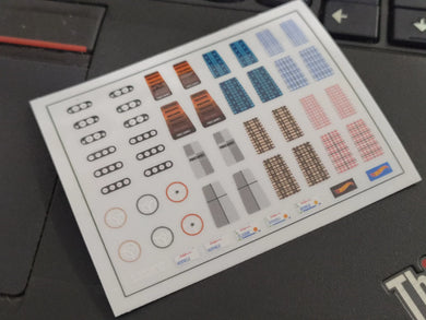 Detailing Decal for Hotwheels Interior V3
