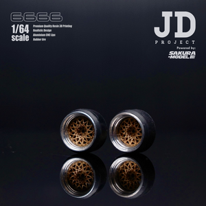 JDP Custom wheel 64 scale model 6666