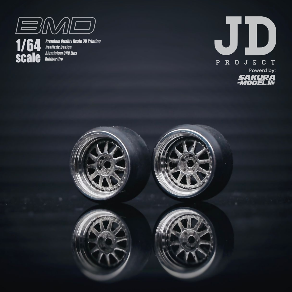 JDP Custom wheel 64 scale model BMD