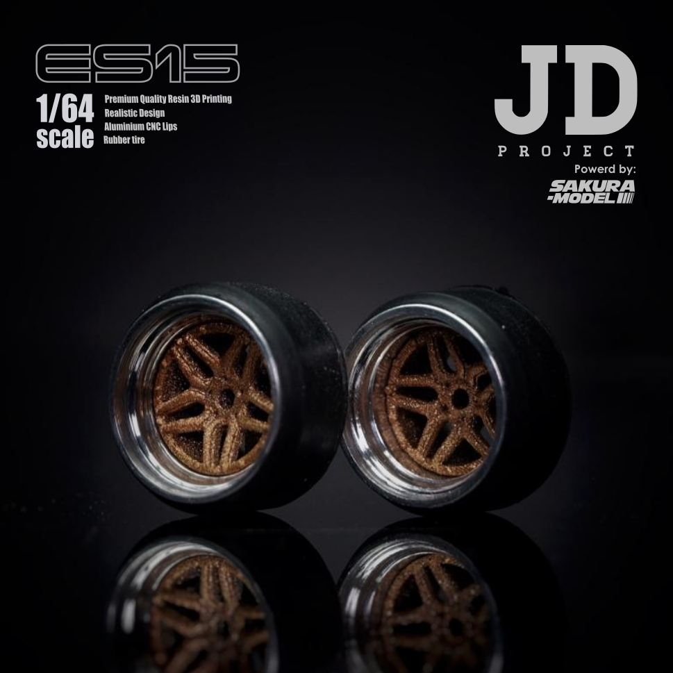 JDP Custom wheel 64 scale model ES15