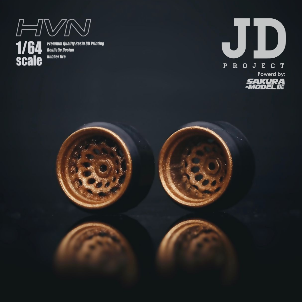 JDP Custom wheel 64 scale model HVN