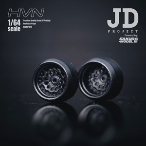 JDP Custom wheel 64 scale model HVN