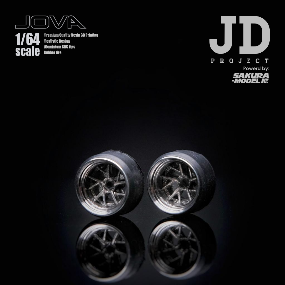 JDP Custom wheel 64 scale model Jova – JDProject