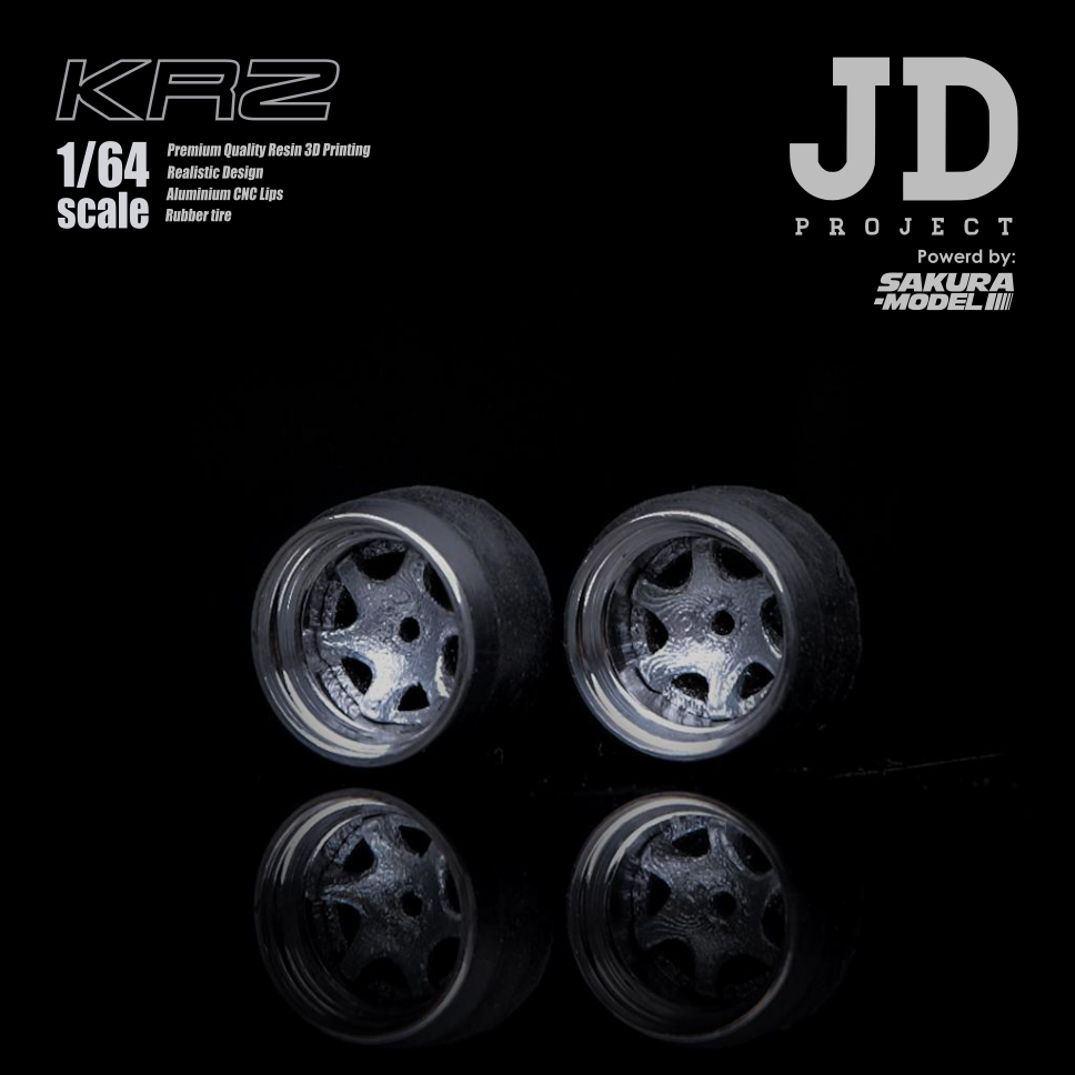 JDP Custom wheel 64 scale model Bazreira